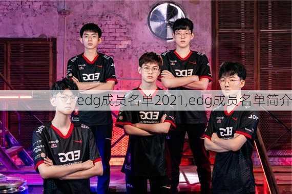 edg成员名单2021,edg成员名单简介