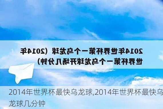 2014年世界杯最快乌龙球,2014年世界杯最快乌龙球几分钟