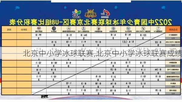 北京中小学冰球联赛,北京中小学冰球联赛成绩