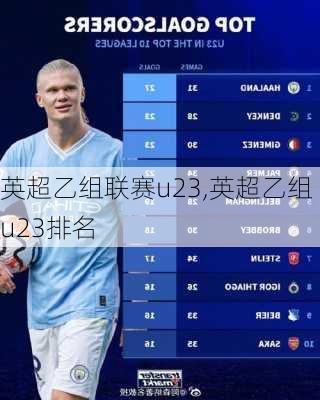 英超乙组联赛u23,英超乙组u23排名