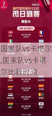 国家队vs卡塔尔,国家队vs卡塔尔比赛时间