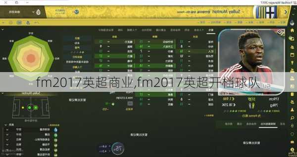 fm2017英超商业,fm2017英超开档球队