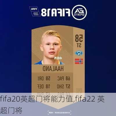 fifa20英超门将能力值,fifa22 英超门将