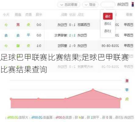 足球巴甲联赛比赛结果,足球巴甲联赛比赛结果查询