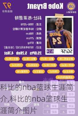 科比的nba篮球生涯简介,科比的nba篮球生涯简介图片