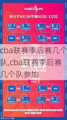 cba联赛季后赛几个队,cba联赛季后赛几个队参加