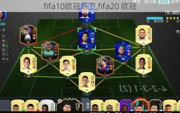 fifa10欧冠后卫,fifa20 欧冠