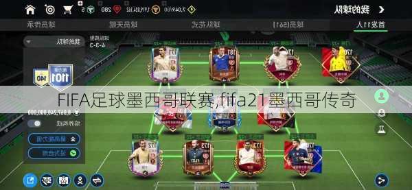 FIFA足球墨西哥联赛,fifa21墨西哥传奇