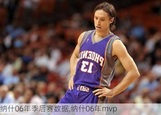 纳什06年季后赛数据,纳什06年mvp