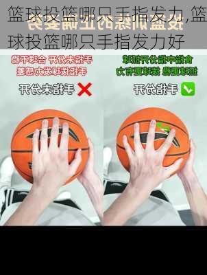 篮球投篮哪只手指发力,篮球投篮哪只手指发力好