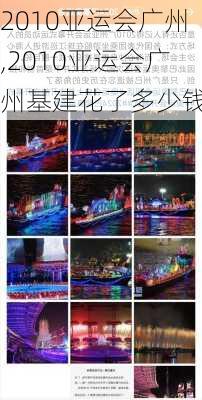 2010亚运会广州,2010亚运会广州基建花了多少钱