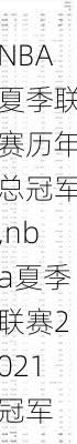 NBA夏季联赛历年总冠军,nba夏季联赛2021冠军