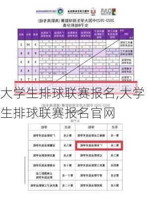 大学生排球联赛报名,大学生排球联赛报名官网