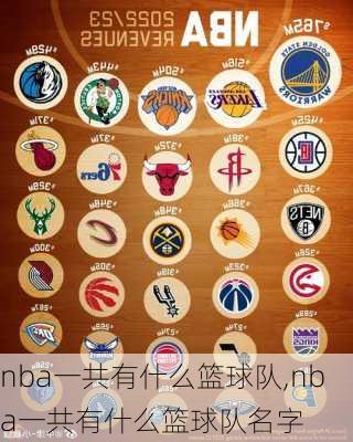 nba一共有什么篮球队,nba一共有什么篮球队名字