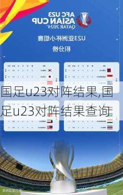 国足u23对阵结果,国足u23对阵结果查询