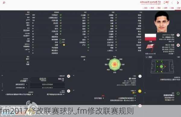 fm2017修改联赛球队,fm修改联赛规则