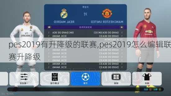 pes2019有升降级的联赛,pes2019怎么编辑联赛升降级