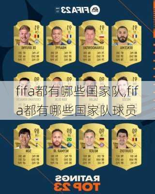 fifa都有哪些国家队,fifa都有哪些国家队球员