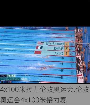 4x100米接力伦敦奥运会,伦敦奥运会4x100米接力赛