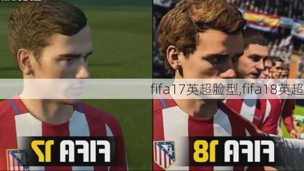 fifa17英超脸型,fifa18英超