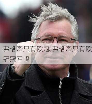 弗格森只有欧冠,弗格森只有欧冠冠军吗