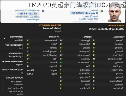 FM2020英超豪门降级,fm2020 英超