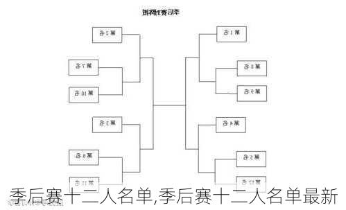 季后赛十二人名单,季后赛十二人名单最新