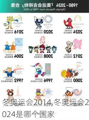 冬奥运会2014,冬奥运会2024是哪个国家