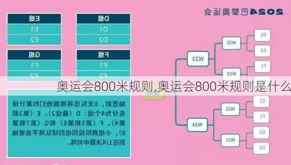 奥运会800米规则,奥运会800米规则是什么