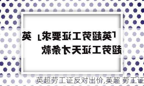 英超劳工证反对出价,英超 劳工证