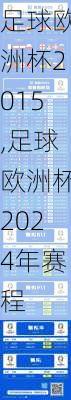 足球欧洲杯2015,足球欧洲杯2024年赛程