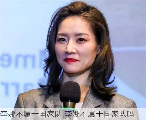 李娜不属于国家队,李娜不属于国家队吗