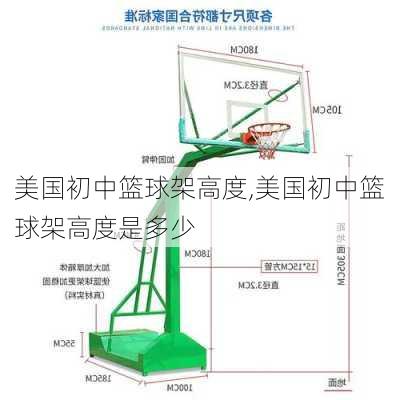 美国初中篮球架高度,美国初中篮球架高度是多少