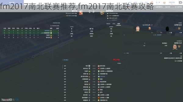 fm2017南北联赛推荐,fm2017南北联赛攻略