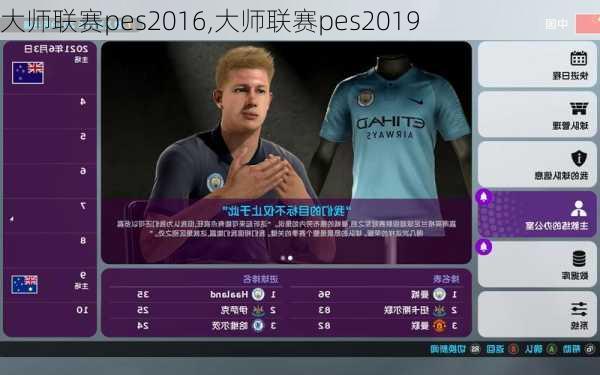 大师联赛pes2016,大师联赛pes2019