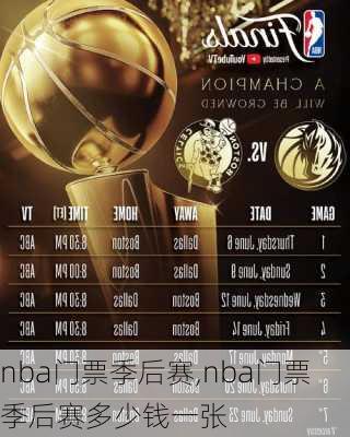 nba门票季后赛,nba门票季后赛多少钱一张