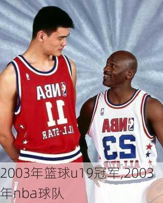 2003年篮球u19冠军,2003年nba球队