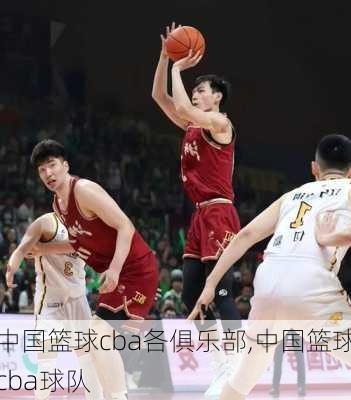 中国篮球cba各俱乐部,中国篮球cba球队