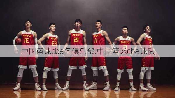 中国篮球cba各俱乐部,中国篮球cba球队