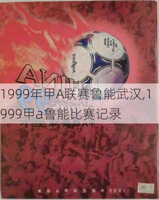 1999年甲A联赛鲁能武汉,1999甲a鲁能比赛记录