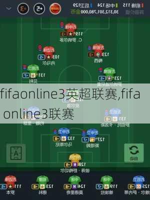 fifaonline3英超联赛,fifa online3联赛