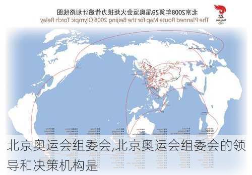 北京奥运会组委会,北京奥运会组委会的领导和决策机构是