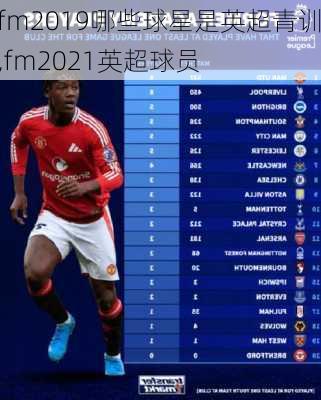 fm2019哪些球星是英超青训,fm2021英超球员