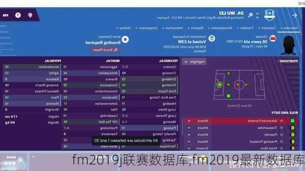 fm2019j联赛数据库,fm2019最新数据库