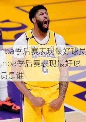 nba季后赛表现最好球员,nba季后赛表现最好球员是谁