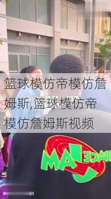 篮球模仿帝模仿詹姆斯,篮球模仿帝模仿詹姆斯视频