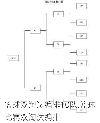 篮球双淘汰编排10队,篮球比赛双淘汰编排