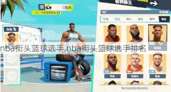 nba街头篮球选手,nba街头篮球选手排名