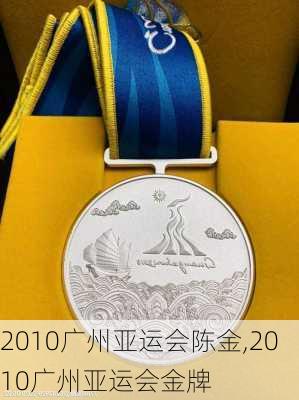 2010广州亚运会陈金,2010广州亚运会金牌