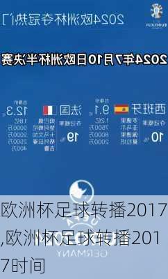 欧洲杯足球转播2017,欧洲杯足球转播2017时间